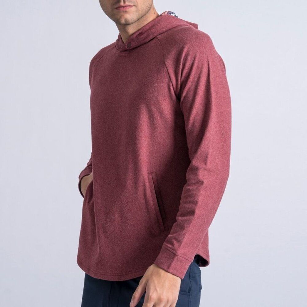 Swannies Golf CHALET HOODIE, Maroon S NWT